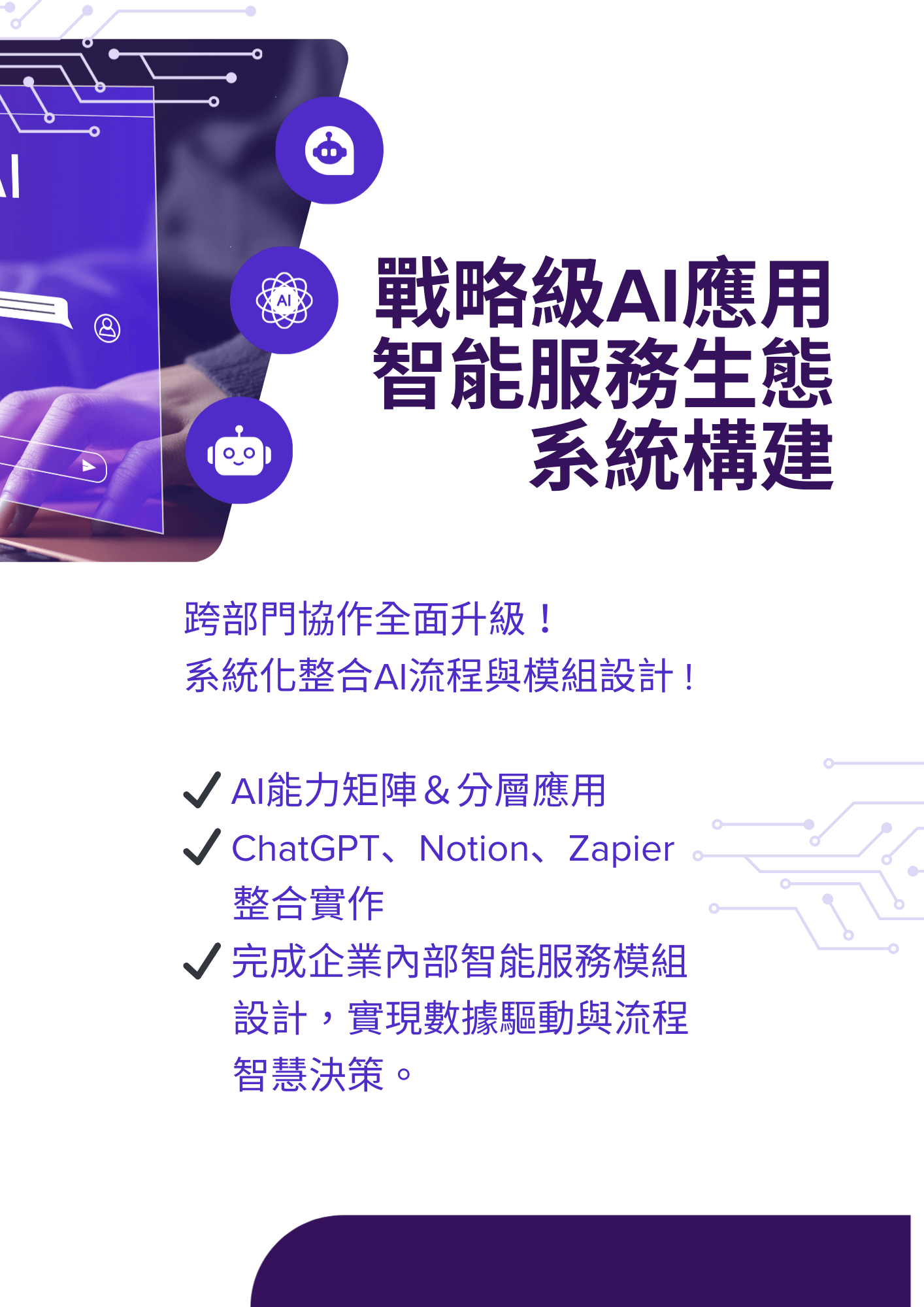 戰略級AI應用： 智能服務生態系統構建